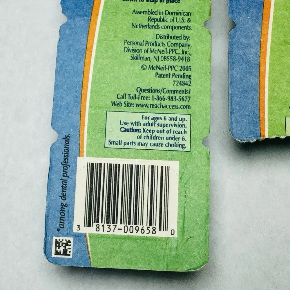 Johnson & Johnson Reach Access Flosser Fresh‎ Mint Crystals 49 Count SEALED